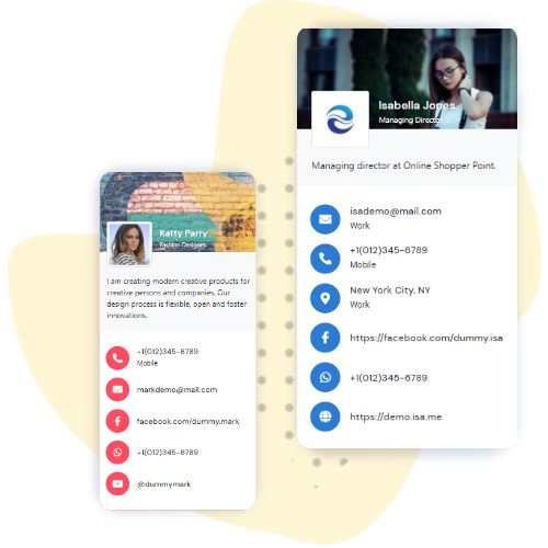 Getting started with Afri itech Digital Business Cards is a breeze